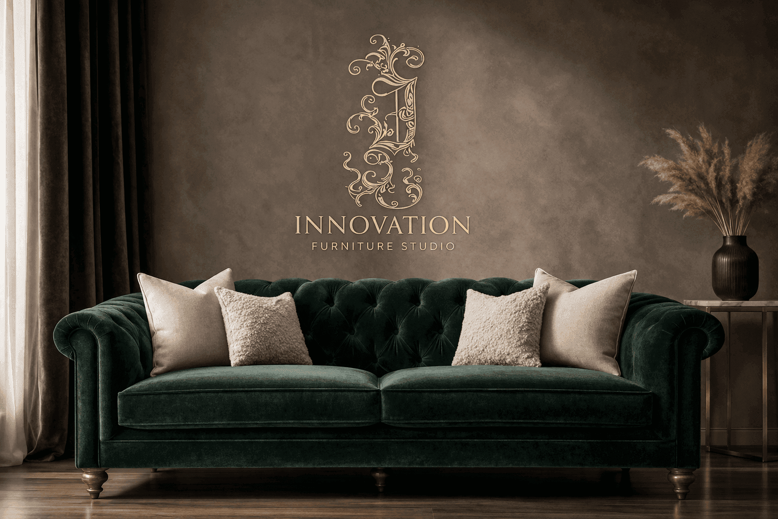 Emerald Chesterfield Luxury Velvet Sofa