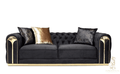 Regalia Noir Luxe Sofa Set thumbnail 2
